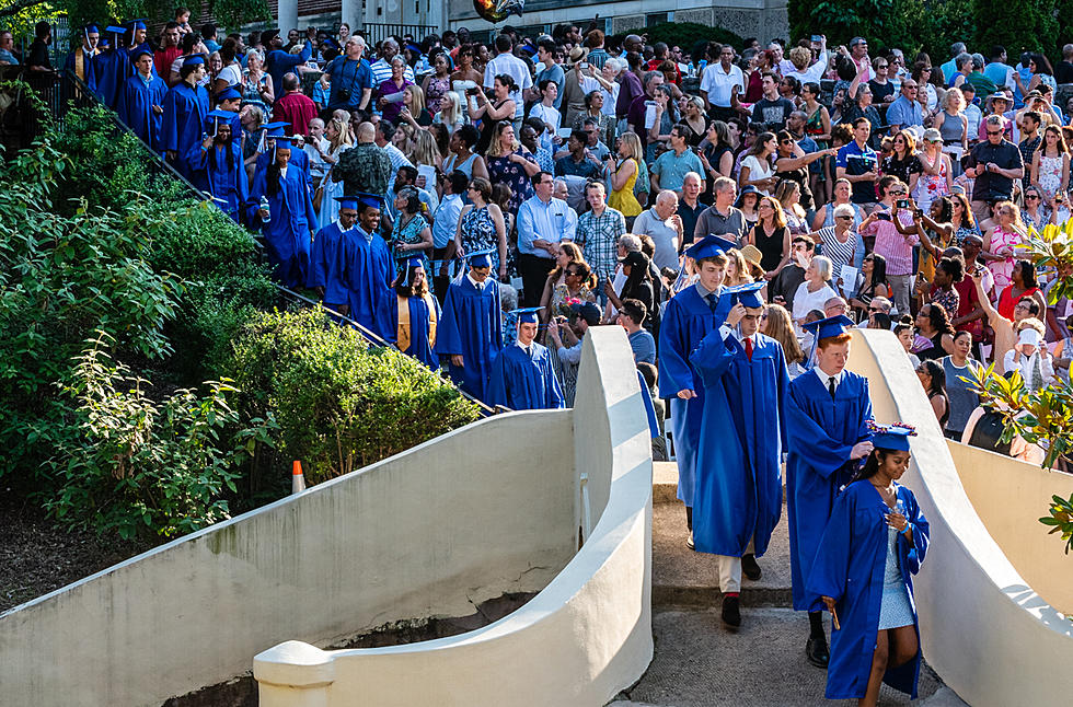 Tradition in an untraditional year: Montclair HS at amphitheater for  commencement