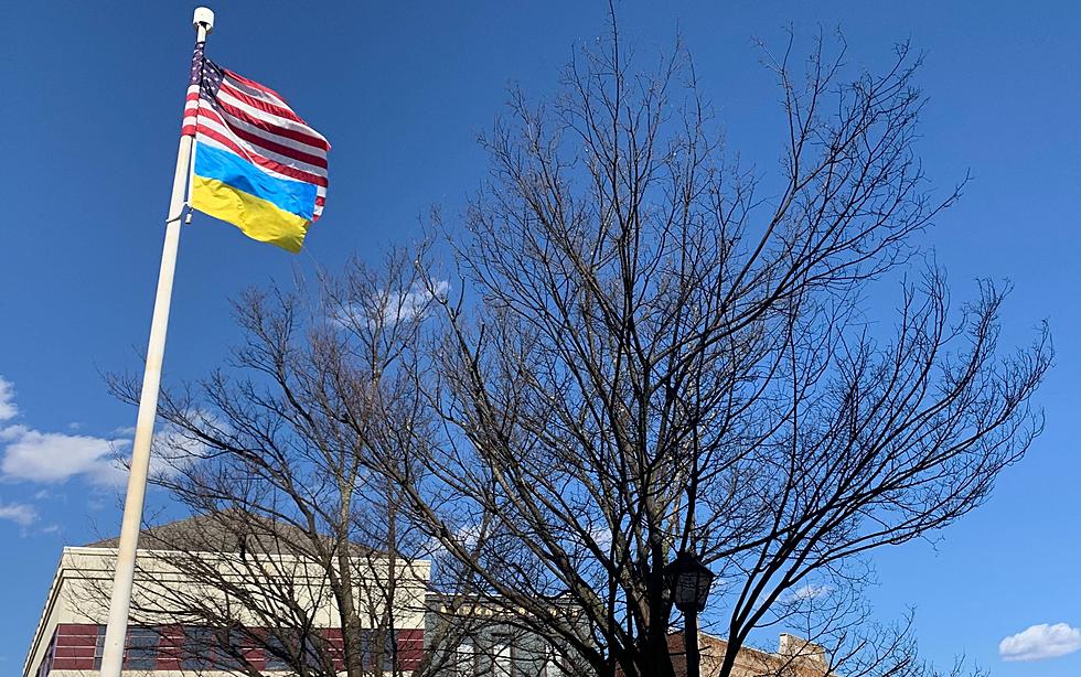 Montclair raises Ukrainian flag in Township Center to show solidarity