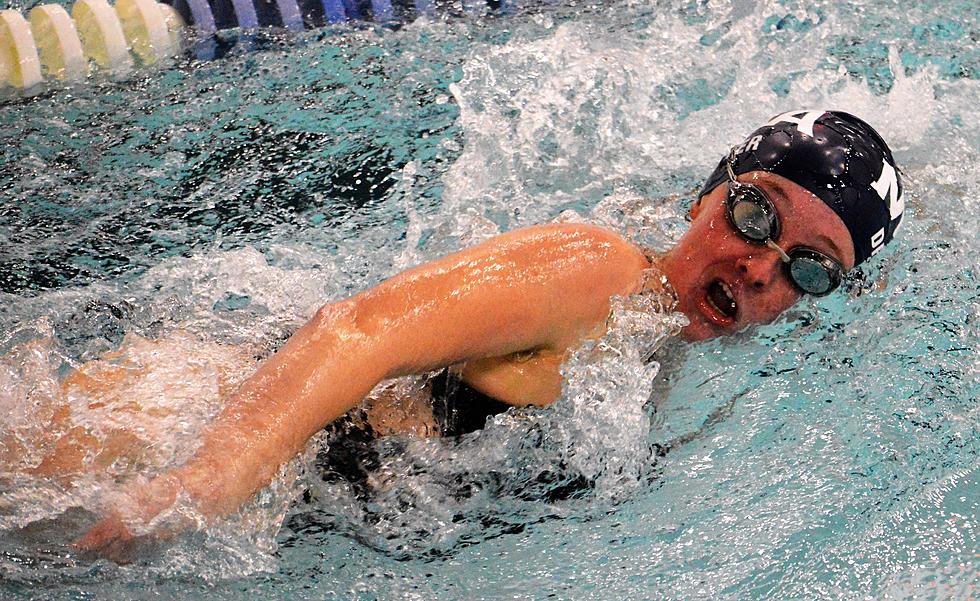 Montclair Kimberley swimming 22-23: Girls’ first foray into state tourney, win a round