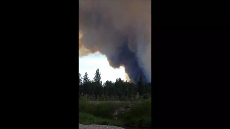 Video and photos capture power of Roaring Lion fire on first evening