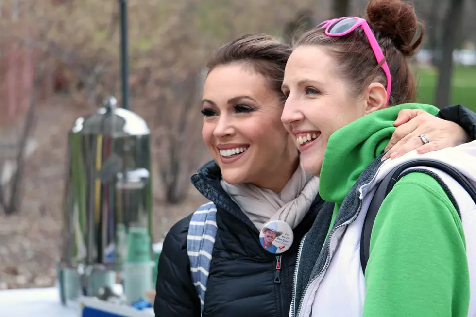 Actress Alyssa Milano stumps for Quist in Missoula