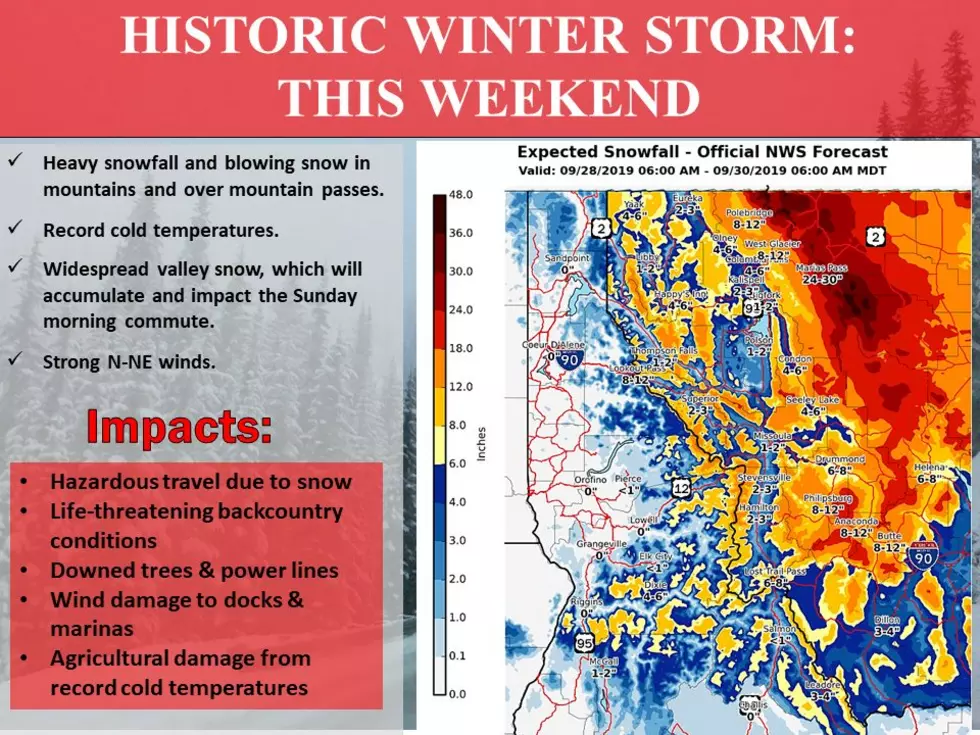 &#8220;Historic&#8221; winter storm expected this weekend; high winds, feet of snow, freezing temps