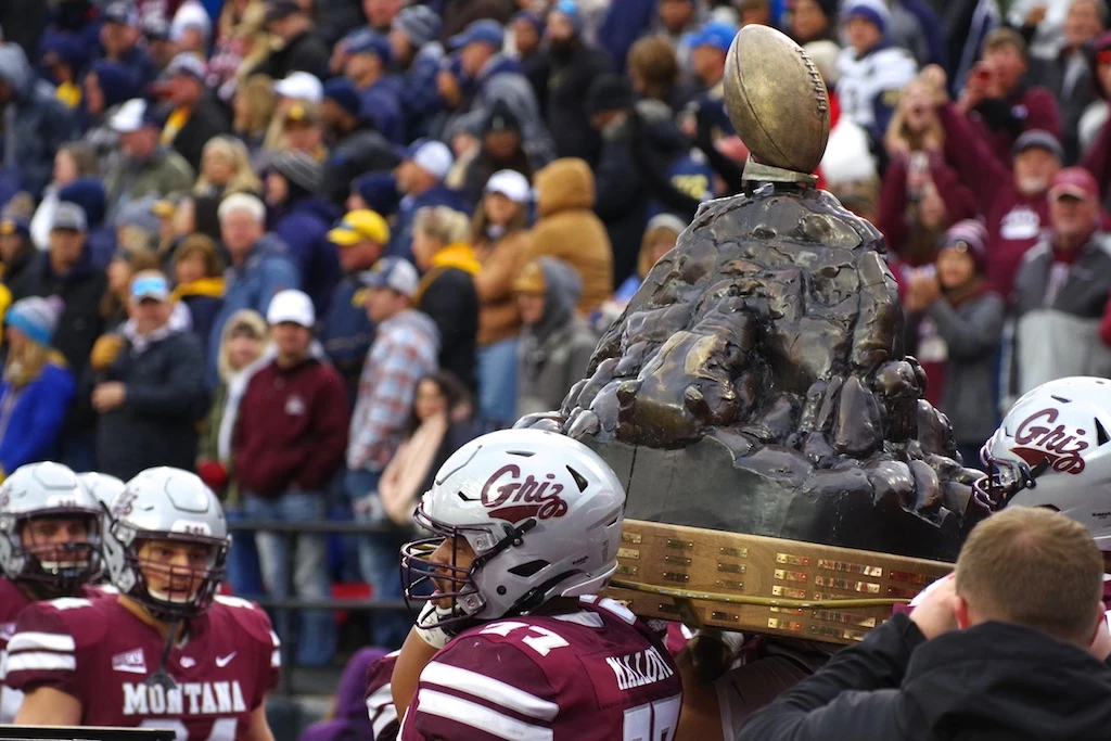 cat griz football game