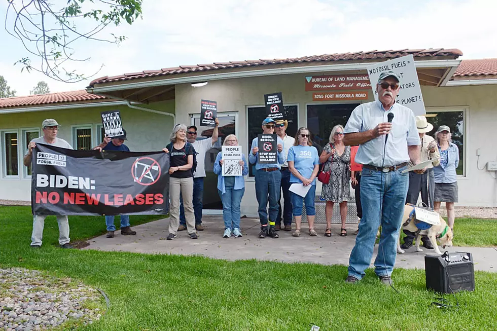 Climate change groups in Missoula protest renewed federal oil, gas leases