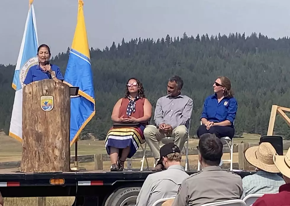Secretary of the Interior Deb Haaland celebrates new conservation area in Montana