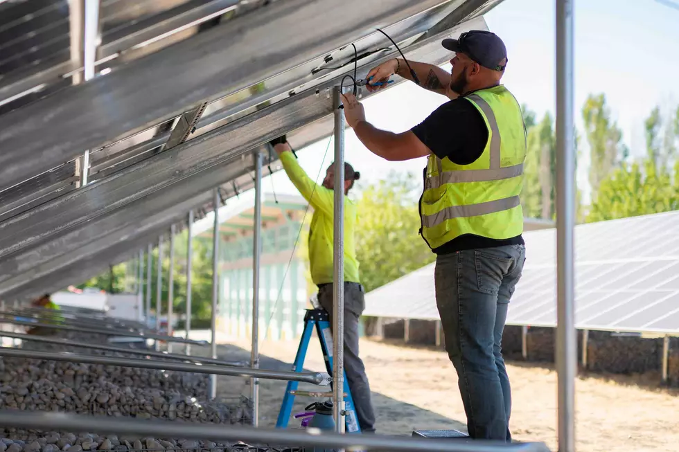 Clean energy: City&#8217;s new ground-mounted solar array nearly up and running