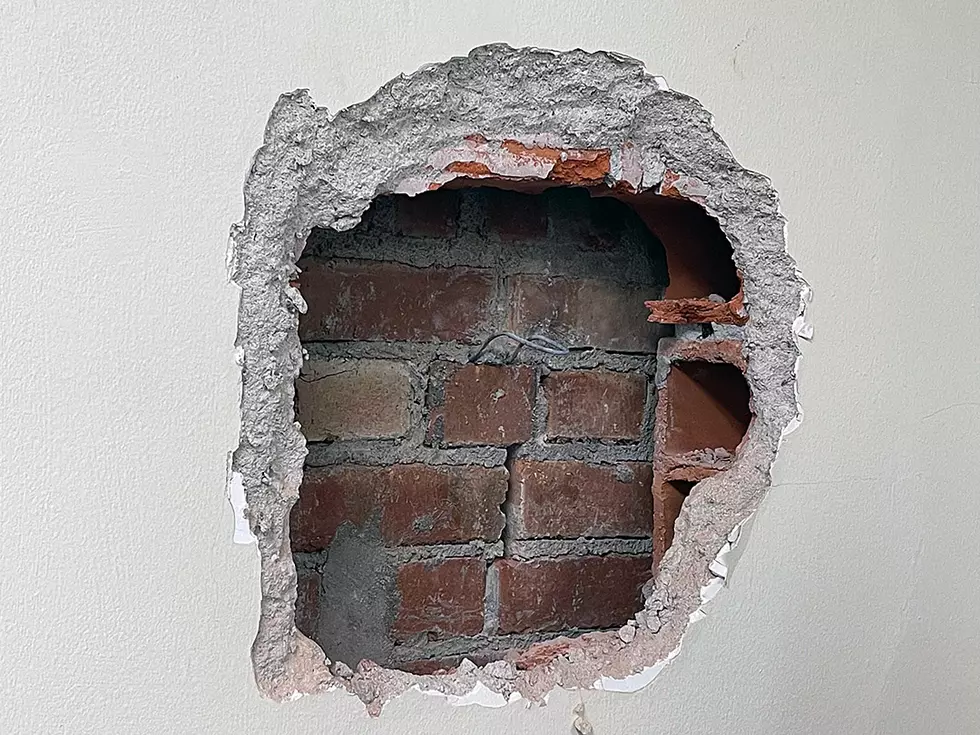 Material samples have been taken at different points throughout the building. (Martin Kidston/Missoula Current)