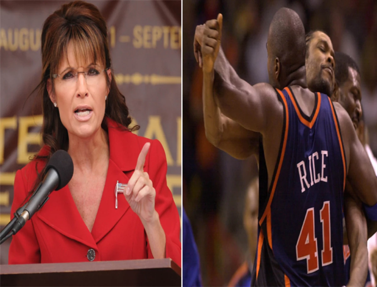 Did Sarah Palin Got Down With THE BROWN, NBA Star Glen Rice?