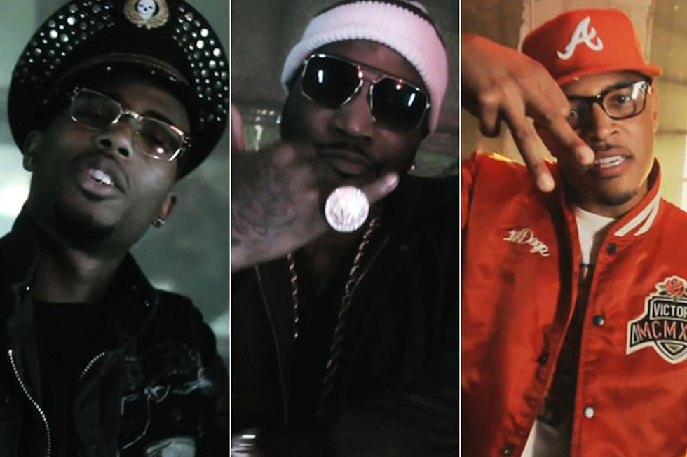B.o.B, Young Jeezy, T.I. on Cloud 9 in ‘Strange Clouds’ (Remix) Video