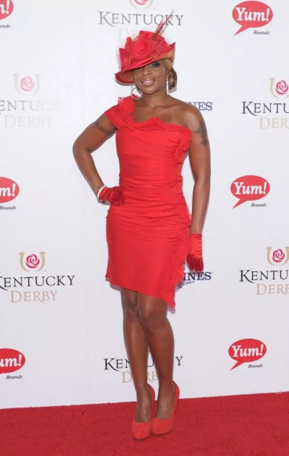 Mary J. Blige Sings At The Kentucky Derby