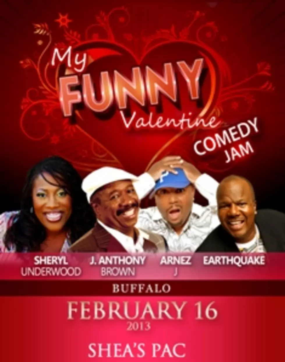 MY FUNNY VALENTINE COMEDY JAM COMING TO BUFFALO!