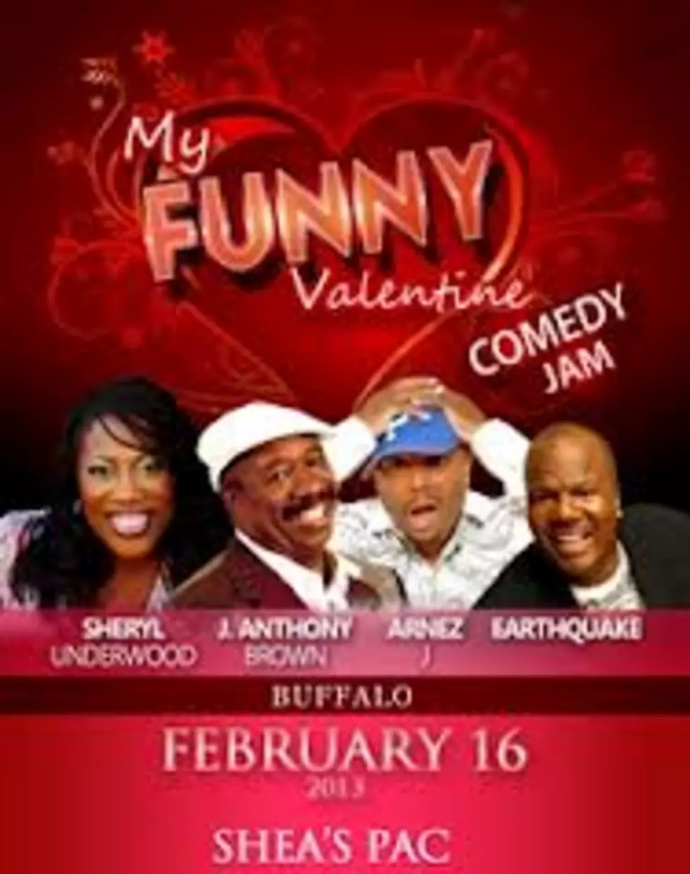 Win The Last Pair Of Front Row Tickets To The Comedy Jam Tonight At Shea&#8217;s!