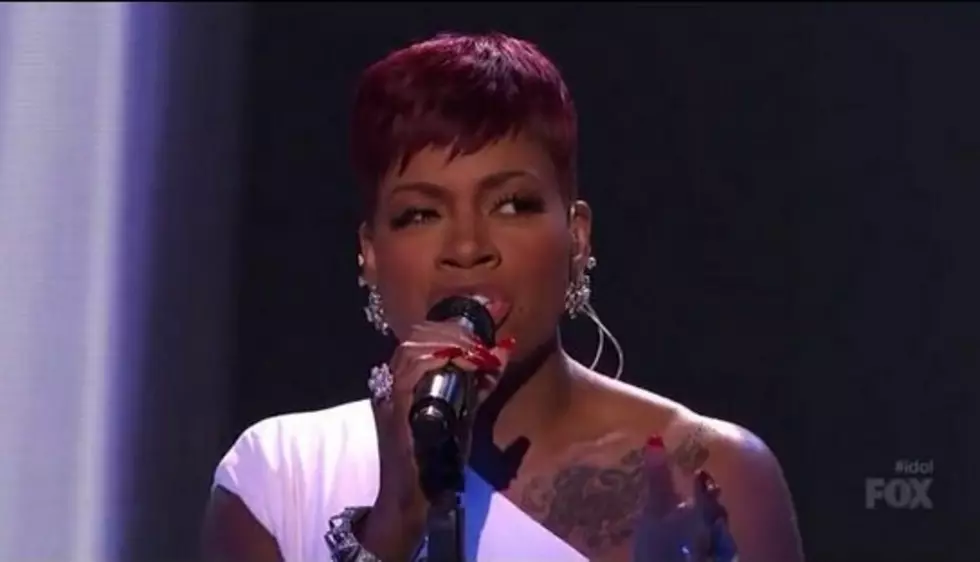 Fantasia's 'idol' performance