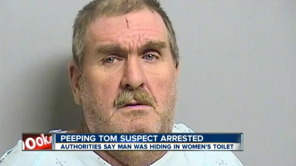 Man Caught Peeping At Women Through Toilet [VIDEO]