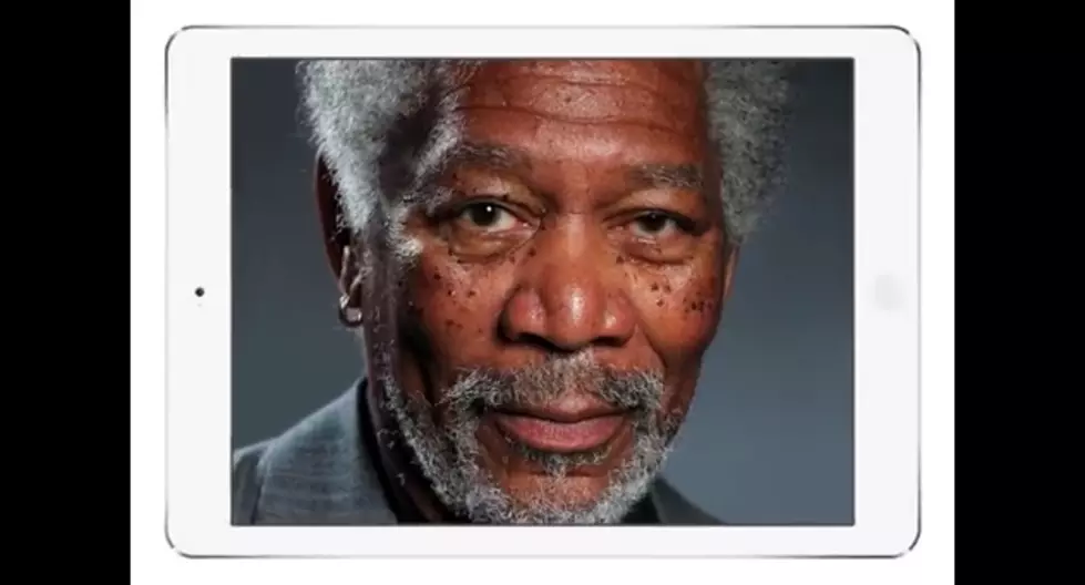 Is The Image of Morgan Freeman A Photo or A Finger-Painting?