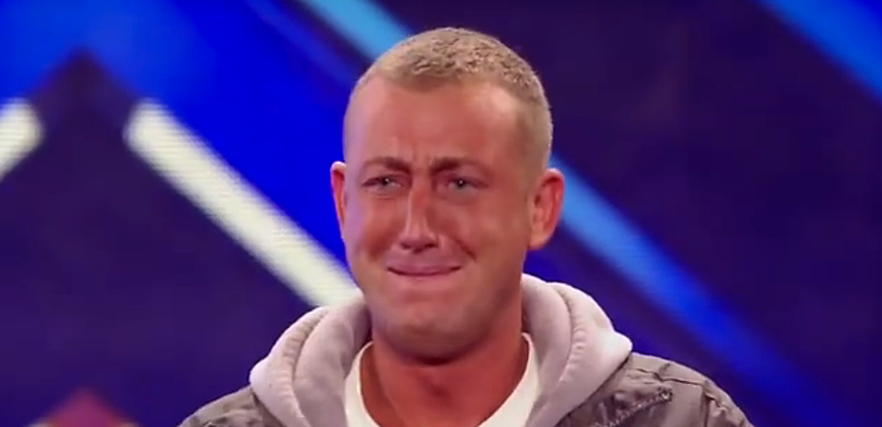 Nervous Man Blows X-Factor Away!