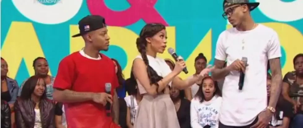 August Goes off On 106 & Park 