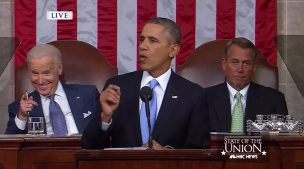 Pres. Obama: “I Won Both Of Them”! Watch This and Other Key Moments of the State of The Union Address Here [VIDEO]