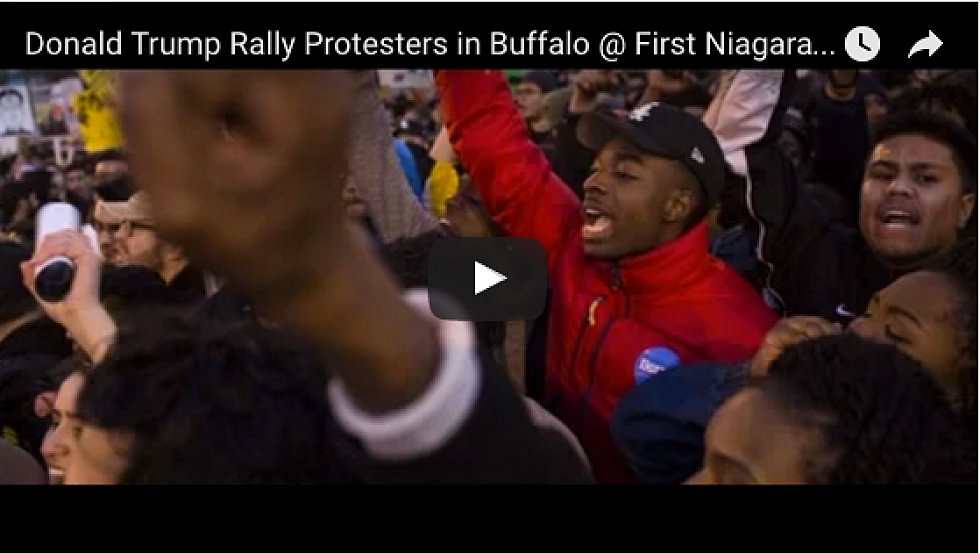 Buffalonians  Protest Trump