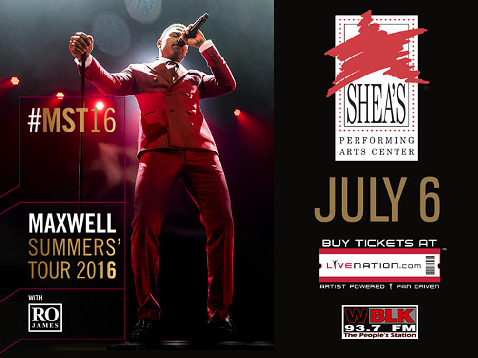 Win Tickets to See Maxwell All This Weekend