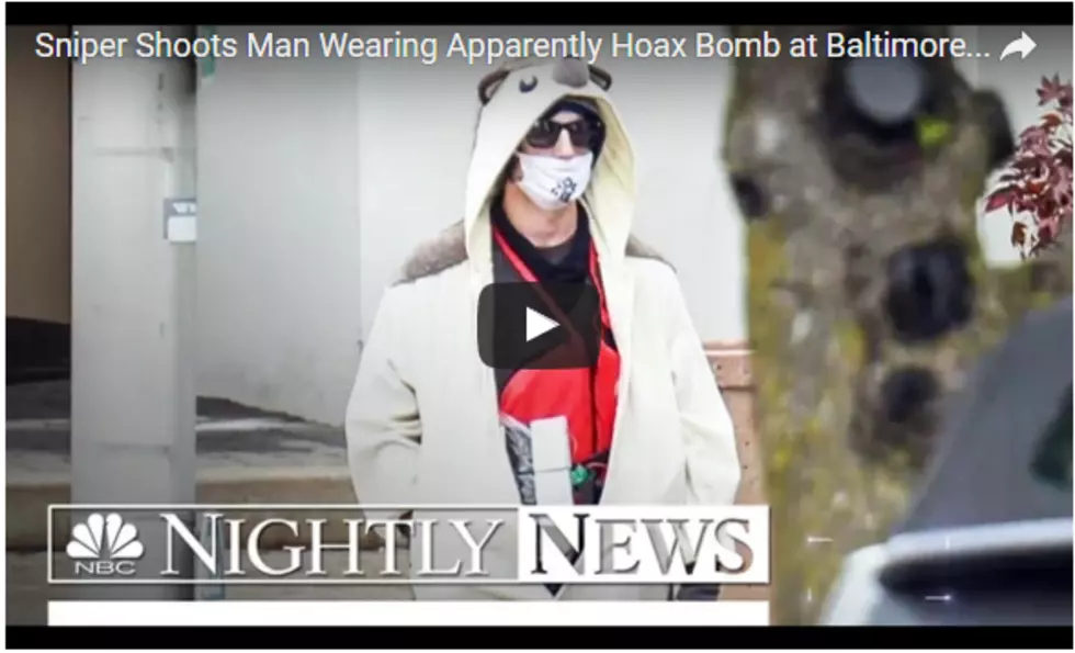 Man With Bomb Who Threatened to Blow Up Baltimore TV Station, Shot Live on TV [DISTURBING VIDEO]