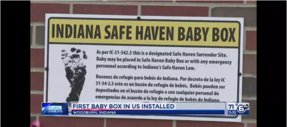 Buffalo Speaks Out About the Nation&#8217;s 1st &#8216;BABY BOX&#8217; Installed in Indiana [POLL]