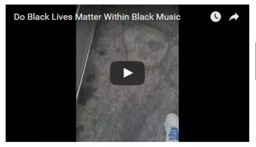 Does Black Lives Rap Matter?