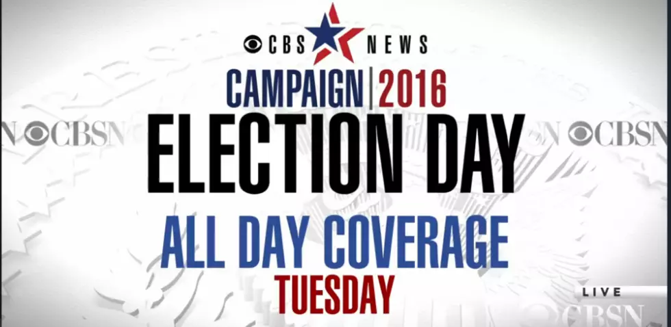 Election Day 2016 Live Streaming Coverage! [CBS News Live Stream Link]