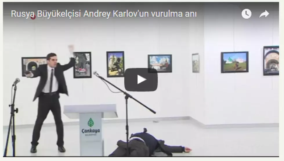 ***Breaking News*** The Russian Ambassador to Turkey Assassinated [VERY GRAPHIC DISTURBING VIDEO]