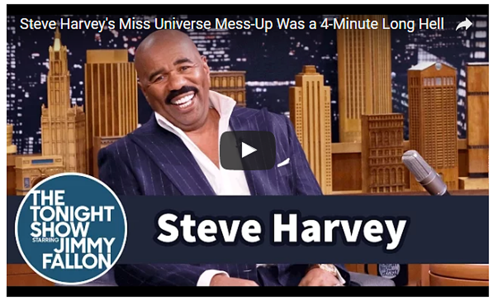 Steve Harvey Explains WHAT REALLY HAPPENED @ the Miss Universe Pageant! [Video]