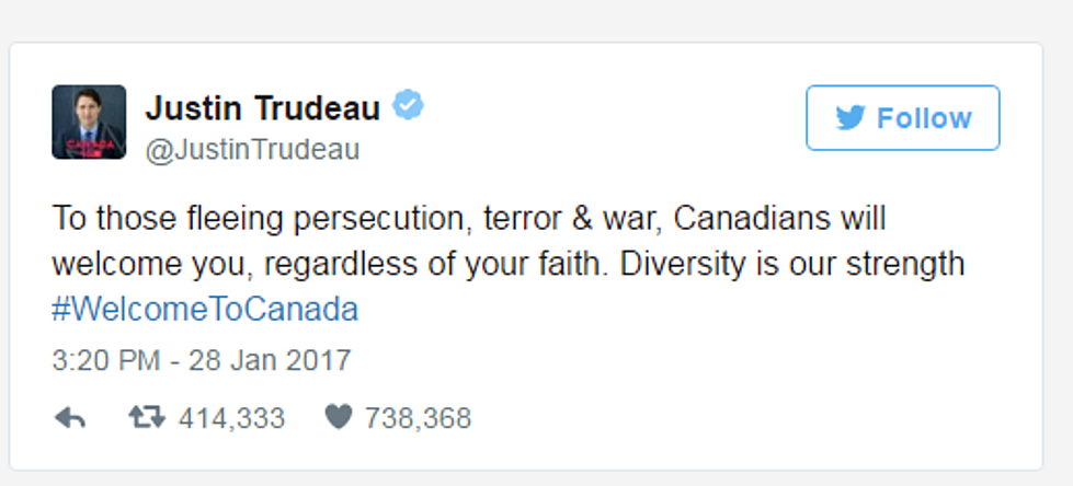 Canada Will Take Refugees!