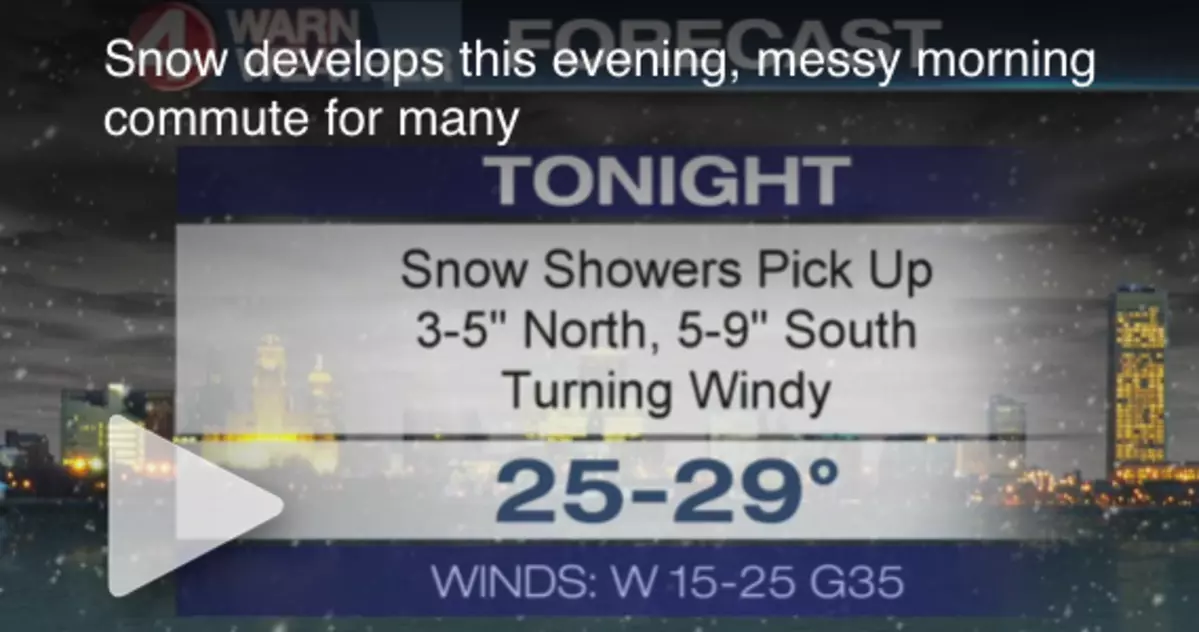 Buffalo Winter Weather Advisory!
