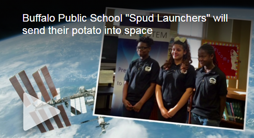 Buffalo Public School &#8220;Spud Launchers&#8221; Ready to Send Potatoes Into Space! [News Video]