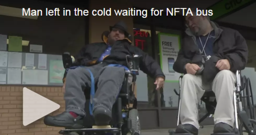 Buffalo Man is Looking for Answers After Being Left Outside in 20 Degree Temperatures Waiting for an NFTA Paratransit Bus!