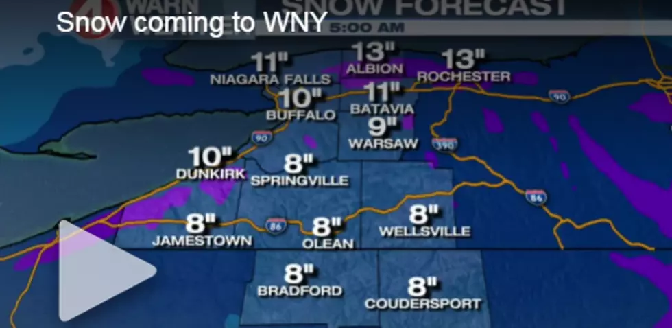 THE WINTER STORM IS COMING!!! Winter Storm Warning in Effect from 8pm Monday to 8pm Wednesday! [NEWS VIDEO]