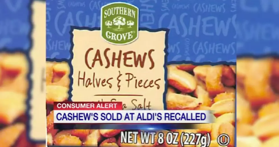 Aldi Cashews Recalled
