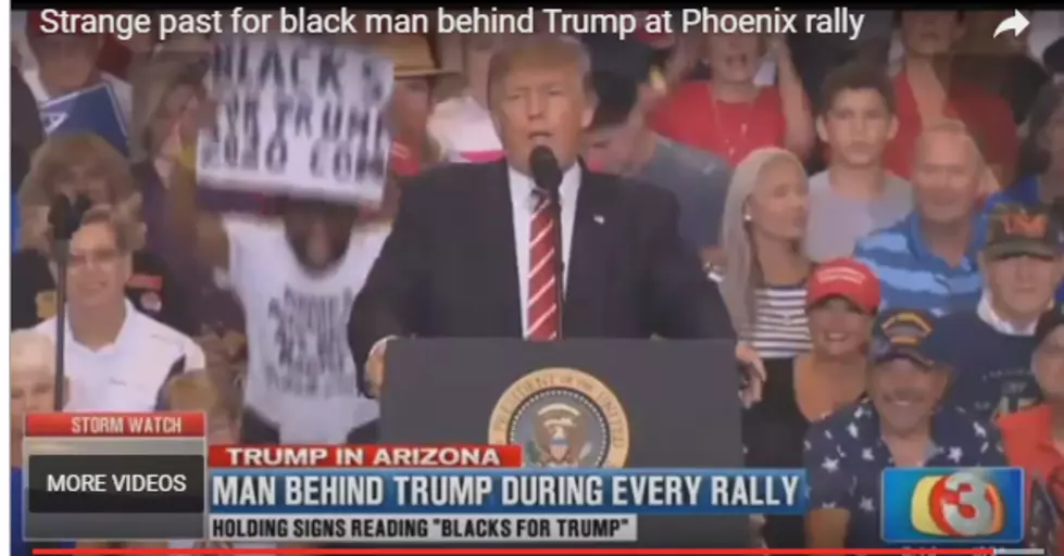 Is The &#8220;BLACKS FOR TRUMP 2020&#8243; Black Man at the Phoenix Rally a &#8220;Paid Plant&#8221;? [POLL]