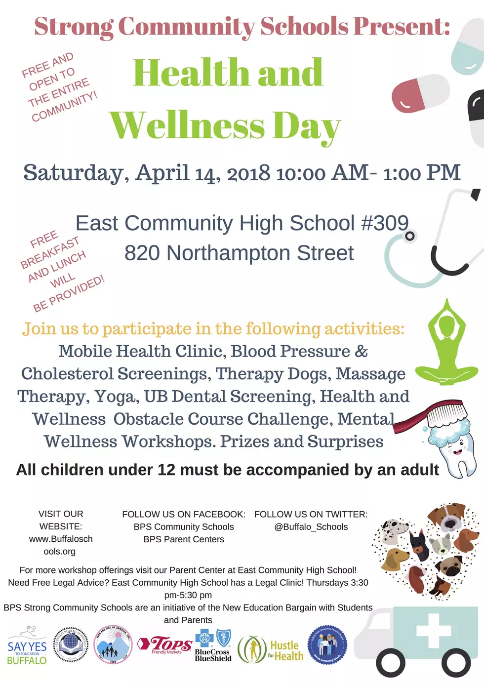 Health and Wellness Day this Saturday at East High School