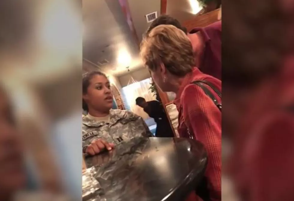 Granny Charged After Fight With Pregnant Service Member (Video)