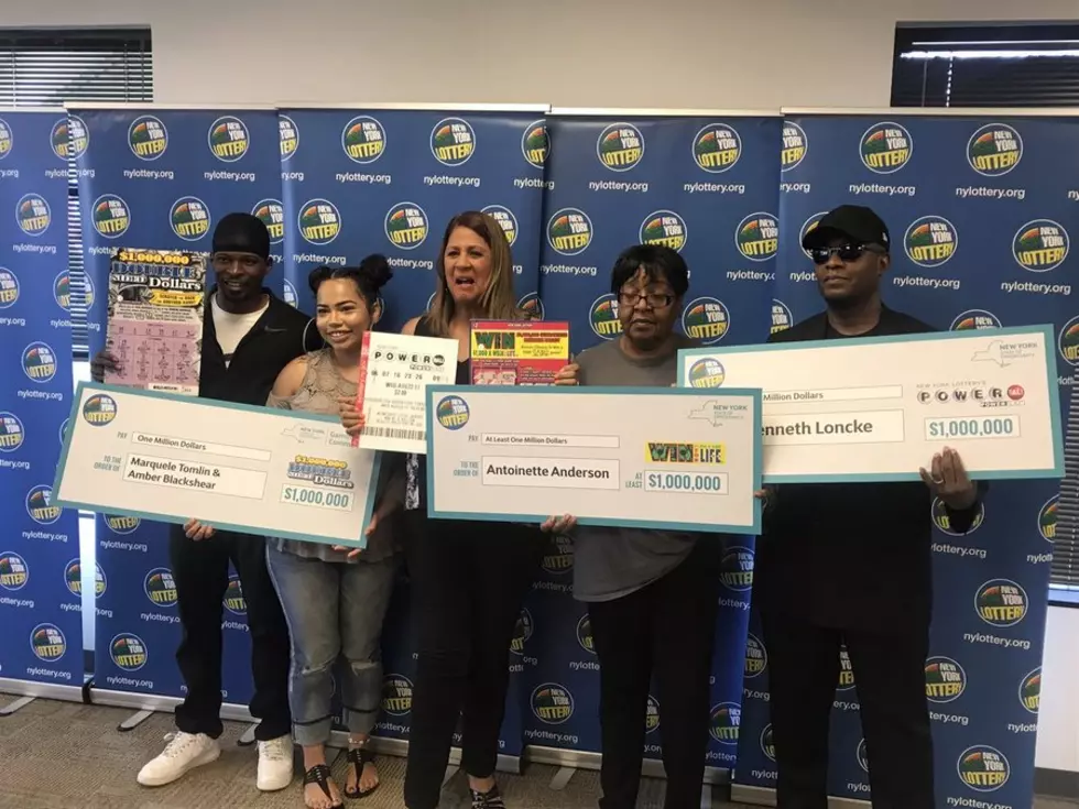 Lottery winners from Amherst, Batavia, and Buffalo split $3 mill