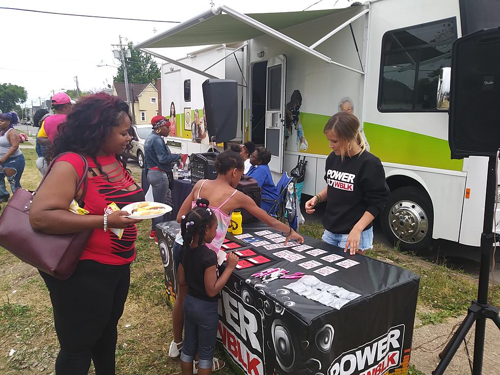 Power 93.7 WBLK at the Buffalo Police Department's block party