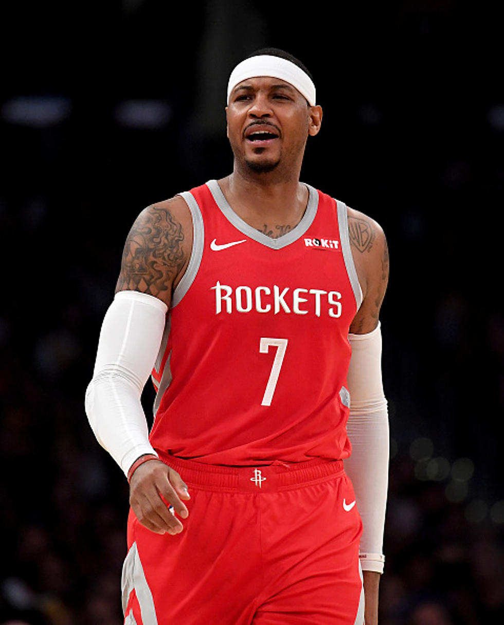 Houston Rockets Part Ways With Carmelo Anthony