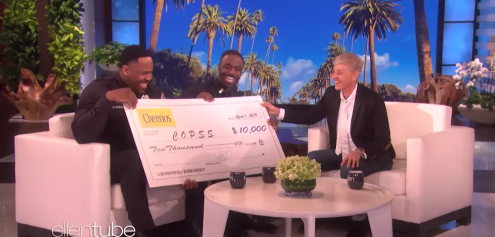 Buffalo Singing Police C.O.P.S.S. Program Get $10K from Ellen