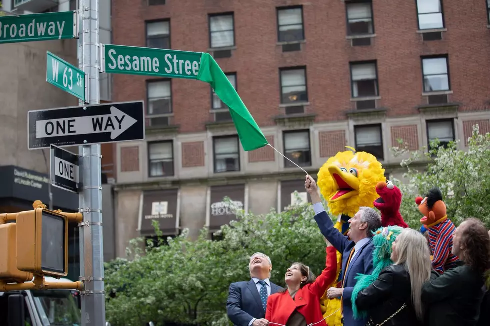 Sesame Street becomes real intersection in New York City