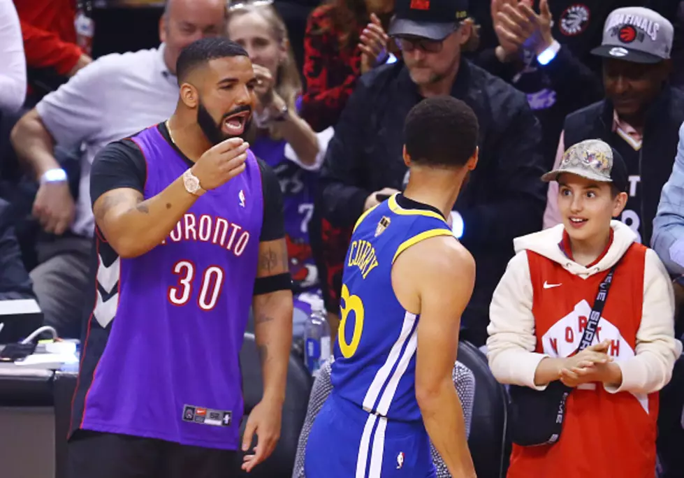 NBA Commissioner Adam Silver Has A Conversation With Drake
