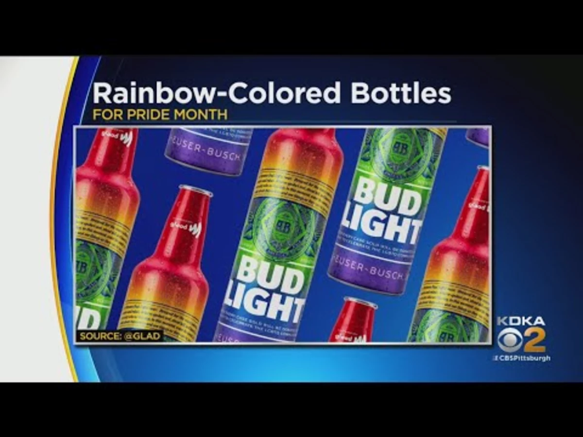 Bud Light Releases Rainbow Bottles For Pride Month