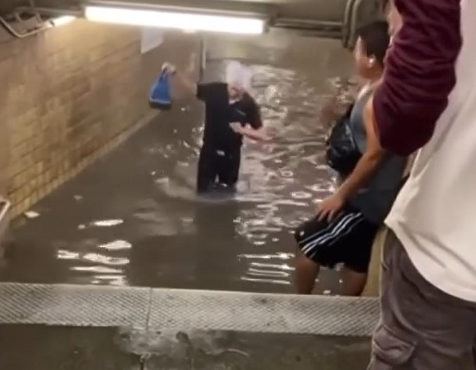 New York City Subways Floods: Would You Walk in This Water?