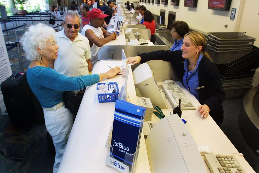 JetBlue Airlines in Ft. Lauderdale, Florida.