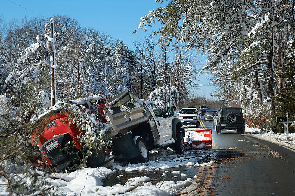 Drunk Driver Causes Plow Truck To Overturn in Niagara Falls