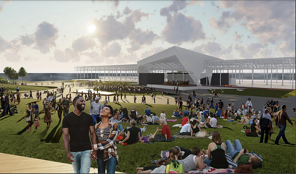 New Concert Stage Under Construction On Outer Harbor In Buffalo
